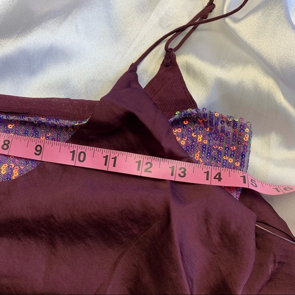 Free People Turn It On Cami In Vetiver Bloom Sz M - Picture 7 of 14